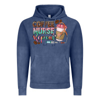 Vintage Denim coffee nurse repeat Vintage Hoodie - CowGirlArtShop