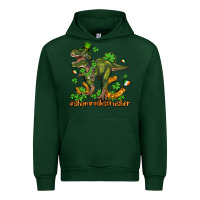 Forest Green shamrockscrusher t rex and horseshoe Urban Hoodie - AdoDesignShop