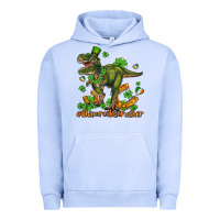 Pigment Grape Ice shamrockscrusher t rex and horseshoe Urban Hoodie - AdoDesignShop