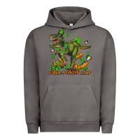 Pigment Tornado shamrockscrusher t rex and horseshoe Urban Hoodie - AdoDesignShop