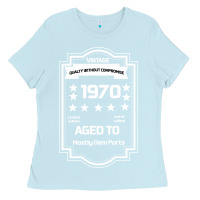 Baby Blue vintage quality without compromise 1970 Ladies Tee - Bettercallsaul