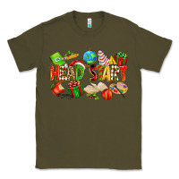 Army Green christmas head start Classic Tee - texasbilliewilder