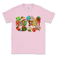 Bubblegum Pink christmas head start Classic Tee - texasbilliewilder