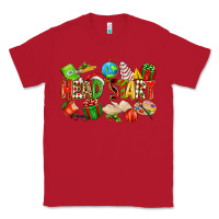 Red christmas head start Classic Tee - texasbilliewilder