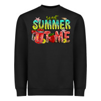Black summer time Heavyweight Sweatshirt - CowhideDigitalArt