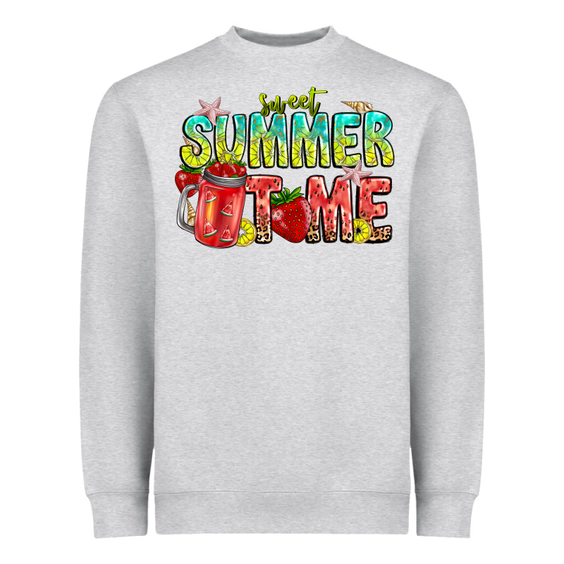Summer Time Heavyweight Sweatshirt by CowhideDigitalArt | Teevron