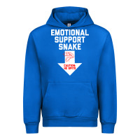 Cobalt Mens Crude Humor Inappropriate Emotional Support Snake Halloween Urban Hoodie - trangStudio
