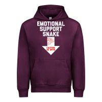 Mauve Wine Mens Crude Humor Inappropriate Emotional Support Snake Halloween Urban Hoodie - trangStudio
