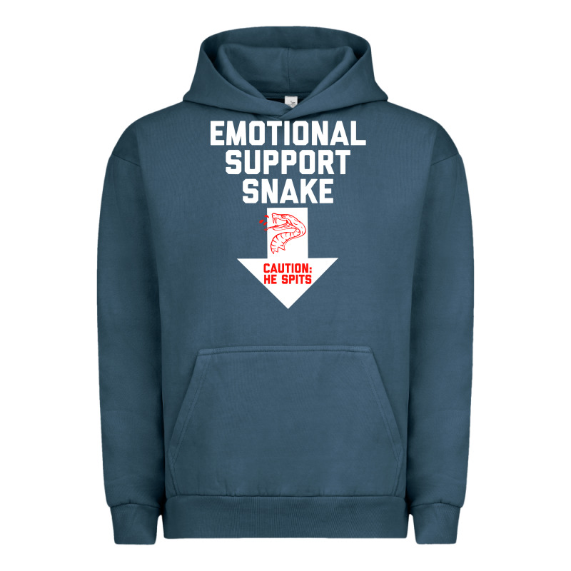 Mens Crude Humor Inappropriate Emotional Support Snake Halloween Urban Hoodie by trangStudio | Teevron