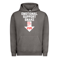 Pigment Tornado Mens Crude Humor Inappropriate Emotional Support Snake Halloween Urban Hoodie - trangStudio