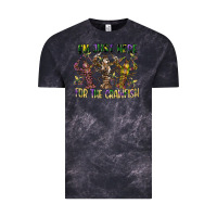 Cloud Black im just here for the crawfish Vintage Tee - CowGirlArtShop