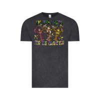 Vintage Black im just here for the crawfish Vintage Tee - CowGirlArtShop