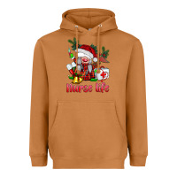 Meerkat christmas nurse life gnome Heavyweight Hoodie - BarkalooDesign