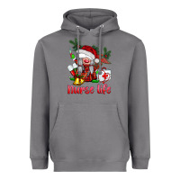 Storm christmas nurse life gnome Heavyweight Hoodie - BarkalooDesign