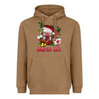 Toasted Coconut christmas nurse life gnome Heavyweight Hoodie - BarkalooDesign