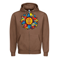 Chestnut autism sunflower Zipper Hoodie - RacoonDesign