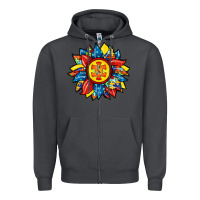Smoke autism sunflower Zipper Hoodie - RacoonDesign
