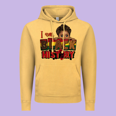 I Am Black History Black Boy Peekaboo Juneteenth Vintage Hoodie Designed By Cowgirlartshop