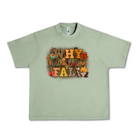Oil Green why hello there fall Urban Heavy Tee - CowGirlArtShop