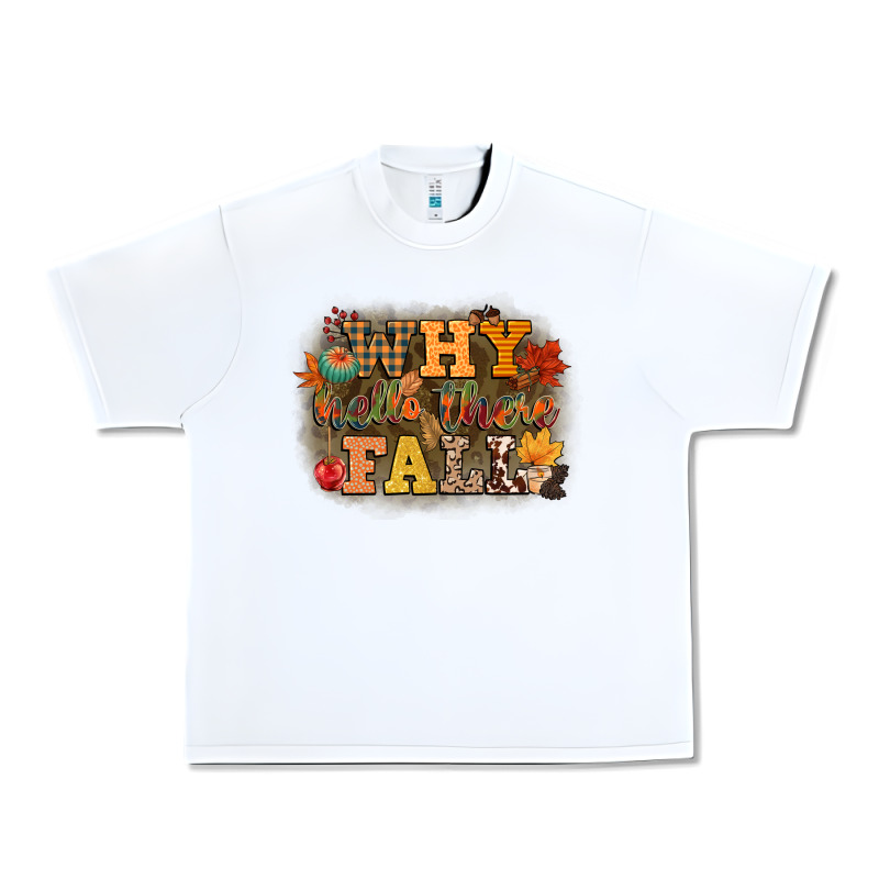Why Hello There Fall Urban Heavy Tee by CowGirlArtShop | Teevron