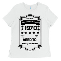 White vintage quality without compromise 1970 Ladies Tee - Bettercallsaul