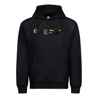 Black spooky halloween jdm s14 silvia 240sx black cat illustrated t shirt Urban Hoodie - trangStudio