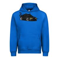 Cobalt spooky halloween jdm s14 silvia 240sx black cat illustrated t shirt Urban Hoodie - trangStudio
