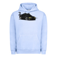 Pigment Grape Ice spooky halloween jdm s14 silvia 240sx black cat illustrated t shirt Urban Hoodie - trangStudio