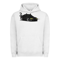 Pigment Lunar Rock spooky halloween jdm s14 silvia 240sx black cat illustrated t shirt Urban Hoodie - trangStudio