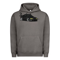 Pigment Tornado spooky halloween jdm s14 silvia 240sx black cat illustrated t shirt Urban Hoodie - trangStudio