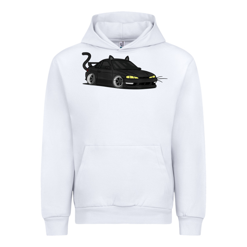 Spooky Halloween Jdm S14 Silvia 240sx Black Cat Illustrated T Shirt Urban Hoodie by trangStudio | Teevron