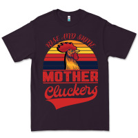 Plum Rise And Shine Mother Cluckers Premium Tee - Bettercallsaul