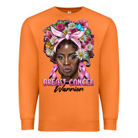 Carrot breast cancer warrior black woman Premium Sweatshirt - BarkalooDesign