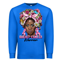 True Royal breast cancer warrior black woman Premium Sweatshirt - BarkalooDesign