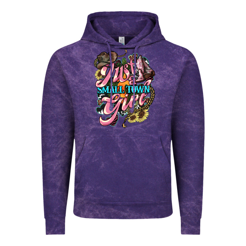 Just A Small Town Girl Vintage Hoodie by HowdyJamesFarm | Teevron