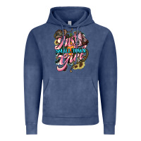 Vintage Denim Just a small town girl Vintage Hoodie - HowdyJamesFarm