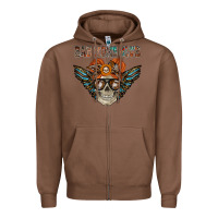 Chestnut bad moms club Zipper Hoodie - RacoonDesign