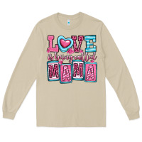 Mushroom love is being called mama Long Sleeve Tee - OliviaCreatesArt