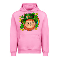 Fuchsia Pink st patricks elf Urban Hoodie - AdoDesignShop