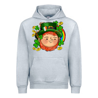 Heather Grey st patricks elf Urban Hoodie - AdoDesignShop