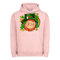 Pigment Salmon st patricks elf Urban Hoodie - AdoDesignShop