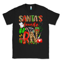 Black santa's favorite RN Classic Tee - texasbilliewilder