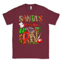 Burgundy santa's favorite RN Classic Tee - texasbilliewilder