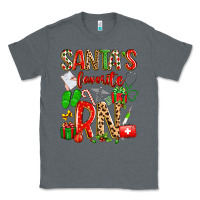 Charcoal Heather santa's favorite RN Classic Tee - texasbilliewilder