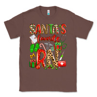 Chestnut santa's favorite RN Classic Tee - texasbilliewilder
