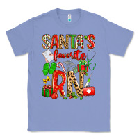 Colony Blue santa's favorite RN Classic Tee - texasbilliewilder