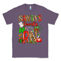 Lavender santa's favorite RN Classic Tee - texasbilliewilder