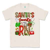 Natural santa's favorite RN Classic Tee - texasbilliewilder