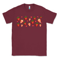 Burgundy strawberry Classic Tee - Jasminsmagicworld