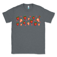 Charcoal Heather strawberry Classic Tee - Jasminsmagicworld